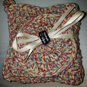 Handmade 100% washcloth and face scrubbie